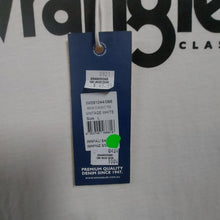 Load image into Gallery viewer, WRANGLER MENS TSHIRT WHITE CLEARANCE BX2105 CLEAR1004 size L