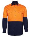 JB's 6HWSL  HIVIS L/S 150G SHIRT bulk OR single