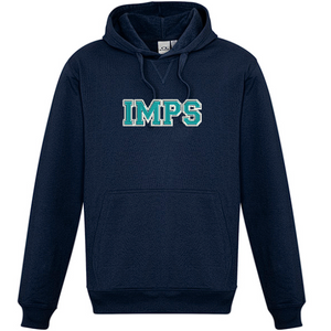 Imperial Football Club IMPSFC0013   HOODY MENS with logo front NAVY