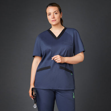 NNT Catrfu NEXT-GEN ANTIBACTERIAL ACTIVE KOLLER SCRUB TOP