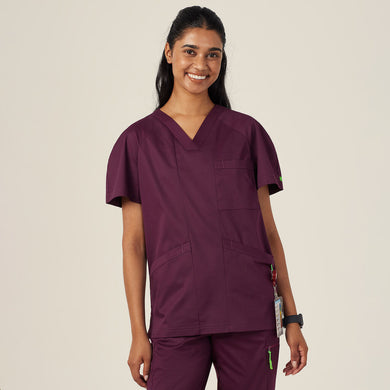 NNT Catrfv NEXT-GEN ANTIBACTERIAL ACTIVE CARL SCRUB TOP