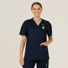 Load image into Gallery viewer, NNT Catrfv NEXT-GEN ANTIBACTERIAL ACTIVE CARL SCRUB TOP