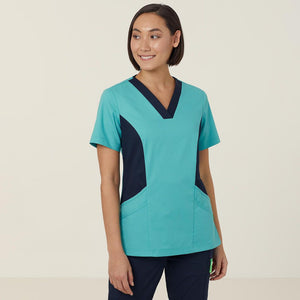 NNT Catull NEXT-GEN ANTIBACTERIAL ACTIVE NIGHTINGALE SCRUB TOP