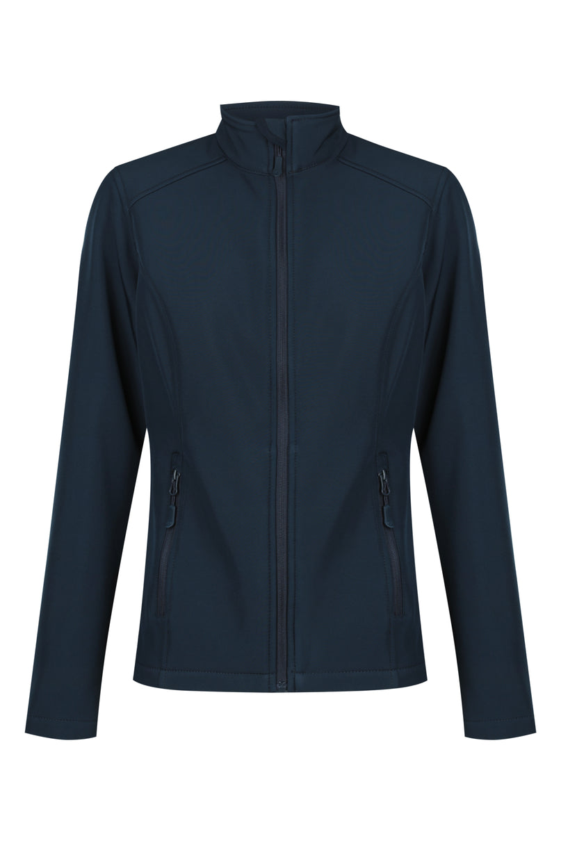 MBHS0019 AP SOFT SHELL JACKET NAVY - LADIES SIZE 8 - 26