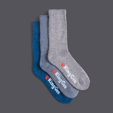 Load image into Gallery viewer, Kinggee K09002 Sock Bamboo 3 Pack