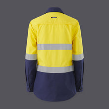 Load image into Gallery viewer, KingGee K44227 Women’s  Workcool Hi Vis Reflective Shirt Long Sleeve